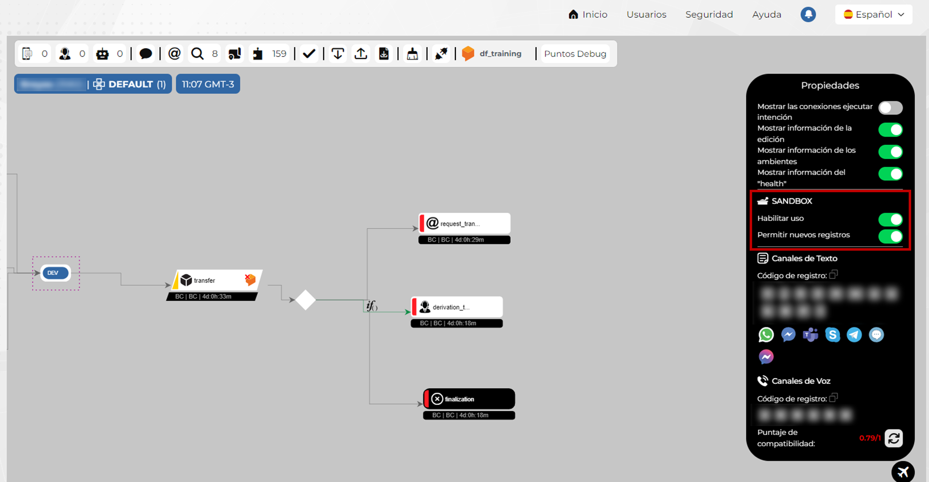 SandBoxPropiedades